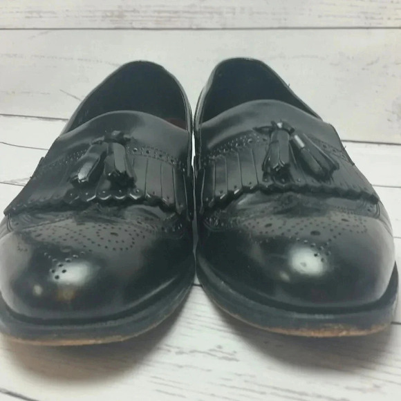 Florsheim 12D Lexington Wingtip Tassel Loafers - Picture 2 of 8
